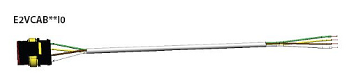 КАБЕЛЬ С РАЗЪЁМОМ ДЛЯ ЭРВ CAREL BIPOLAR VALVE SHIELDED CABLE 3M WITH SUPERSEAL CONNECTOR, E2VCABS3I0