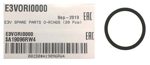 ПРОКЛАДКИ ДЛЯ ЭРВ CAREL KIT 20 PCS. E3V SPARE PARTS O-RINGS, E3VORI0000