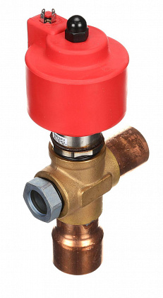 ЭЛЕКТРОННЫЙ РАСШИРИТЕЛЬНЫЙ ВЕНТИЛЬ CAREL,  ELECTRONIC EXPANSION VALVE E4V-95 INTEGRAL SCREW 28- 35 ODF WITH SIGHT GLASS, E4V95BST00